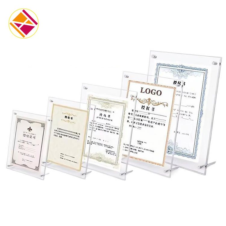 Como personalizar quadros de fotos de certificado de acrílico para eventos especiais?